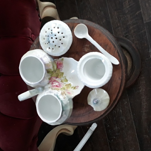 Lusterware trio jam sugar tea holder - Picture 6 of 8